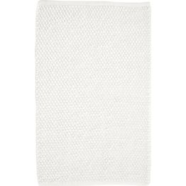 Kylpyhuoneen matto Olivia 70x110cm valkoinen