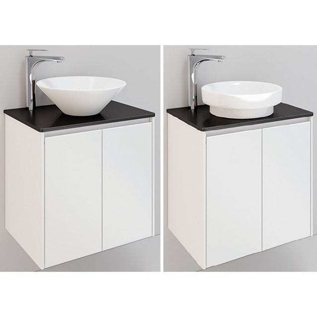 Kylpyhuonekaluste Noro Lifestyle Concept 600 malja-altaalla ja allaskaapilla korkea