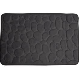 Kylpyhuonematto Pisla Duschy Rimini 60x95 cm tummanharmaa