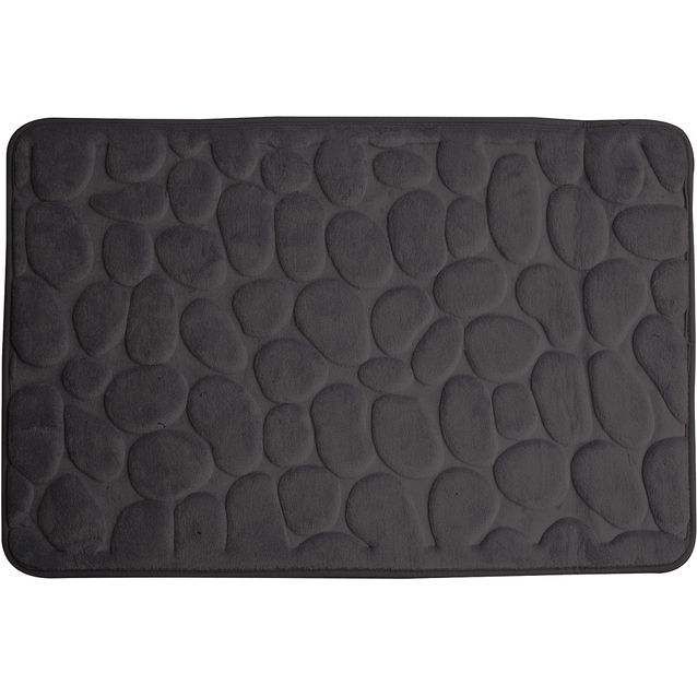 Kylpyhuonematto Pisla Duschy Rimini 60x95 cm tummanharmaa