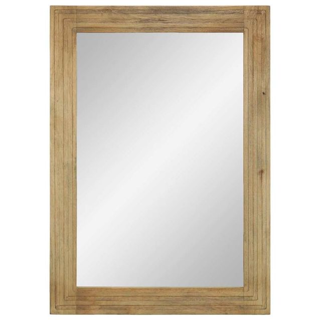 Kylpyhuonepeili Ruskea 50x70x3 cm Massiivipuu Mango (17751)