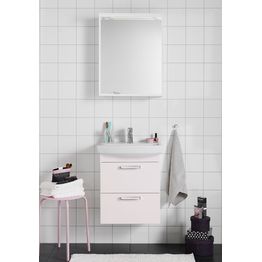 Kylpyhuoneryhmä Hafa Life 500 peilillä vaaleanpunainen