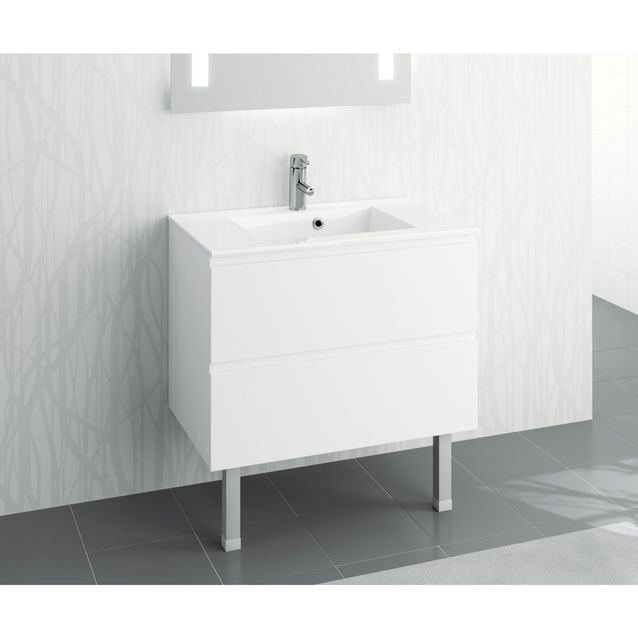 Kylpyhuoneryhmä Otsoson Meri 800 800x485 mm valkoinen vetimetön