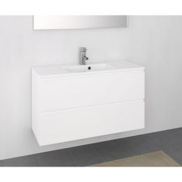 Allaskaappi altaalla Otsoson Minimeri 1000, ei vetimiä, valkoinen