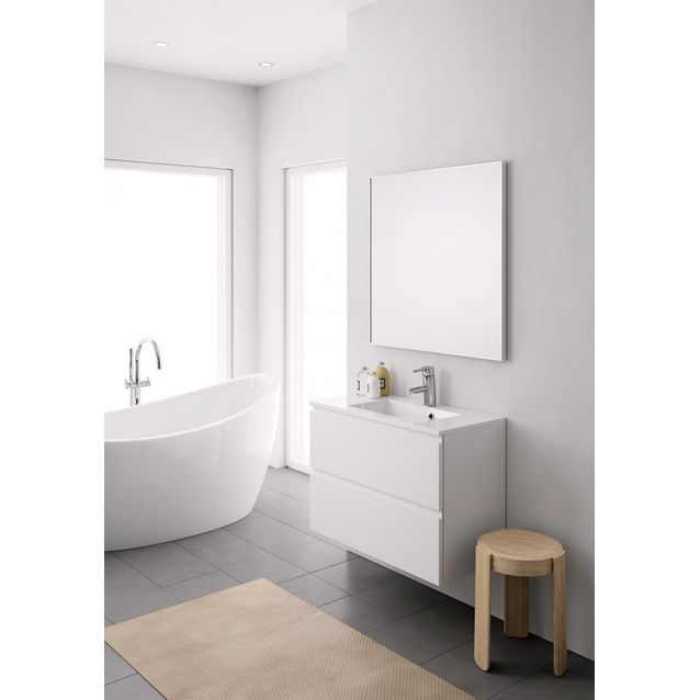 Kylpyhuoneryhmä Otsoson Minimeri 800 800x390 mm valkoinen vetimetön