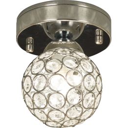 Kylpyhuonevalaisin Aneta Lighting Julietta ø 10 cm IP44 kromi/kirkas