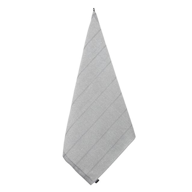 Kylpypyyhe Jokipiin Pellava laituri 75x150 valkoinen/tummanharmaa