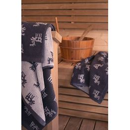 Kylpypyyhe Pikkupuoti 70x140 cm harmaa