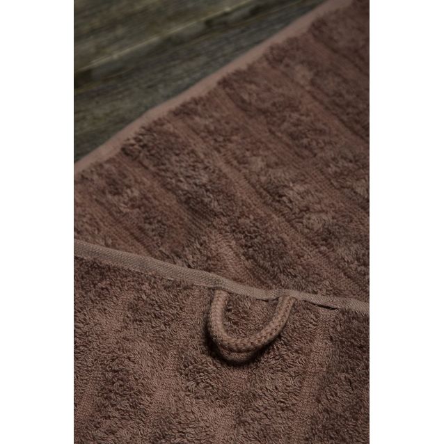 Kylpypyyhe Sky Laine 70x150 cm tummanoranssi