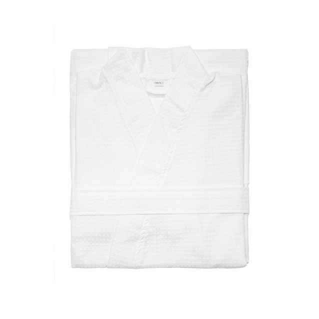 Kylpytakki vohvelikudoksella Sky, eri kokoja, valkoinen