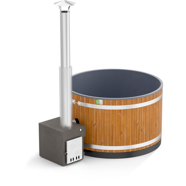 Kylpytynnyri Kirami Comfort Steady M Macu 4-6 hlöä 1400 l Thermowood/CasualGray