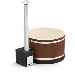 Kylpytynnyri Kirami Premium Pearly M Cube 4-6 hlöä ES Mocca/Champagne