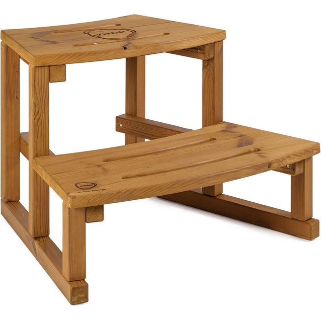 Kylpytynnyrin kaarirappu Kirami Step-A-Round 50cm lämpöpuu