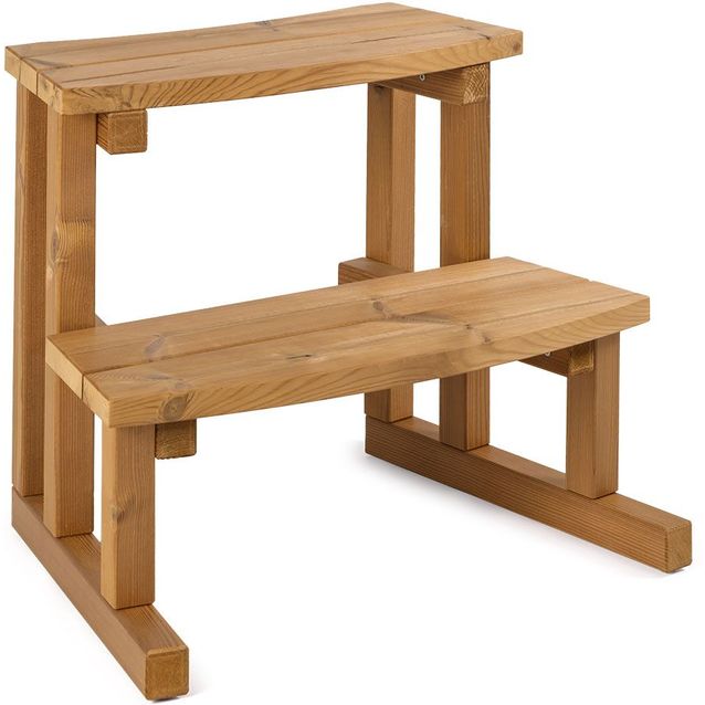 Kylpytynnyrin rappu Kirami Stepin 50 cm lämpöpuu