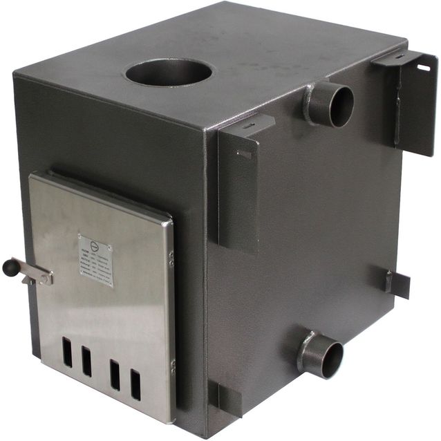 Kylpytynnyrin ulkopuolinen kamiina Kirami Macu 29 kW