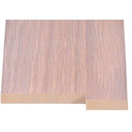 Kynnys Maler sileä 9x92/29x2000mm tammiviilu valkolakattu