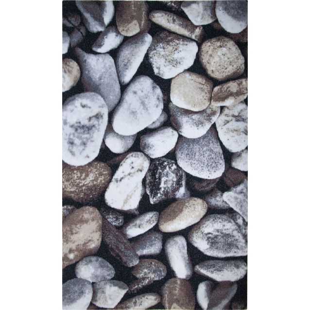 Kynnysmatto Hestia Stones 45x75cm harmaa
