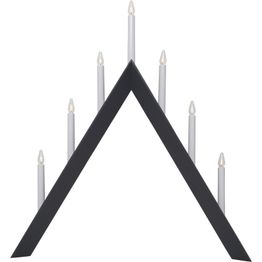 Kynttelikkö Star Trading Arrow 7-osainen 64,5 cm grafiitinharmaa