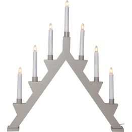 Kynttelikkö Star Trading Zack 7-haarainen 530x470x70mm beige