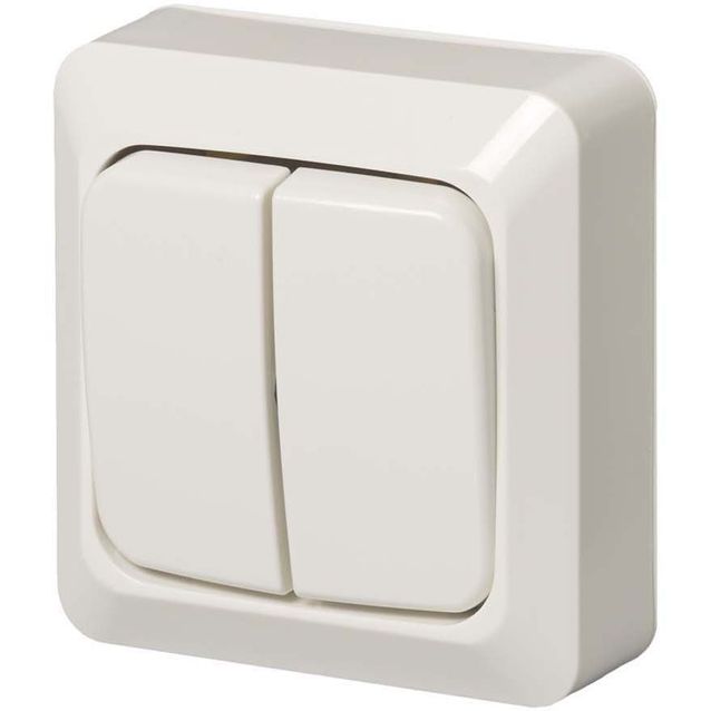 Kytkin 5/16AX/250V/IP21 PPJ 2X Jussi