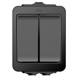 5-kytkin Norwesco Aquabest, 10A, 250V, IP44, pinta-asennus, eri värejä