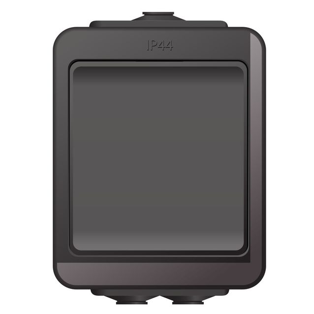 6/1-kytkin Norwesco Aquabest, 10A, 250V, IP44, pinta-asennus, eri värejä