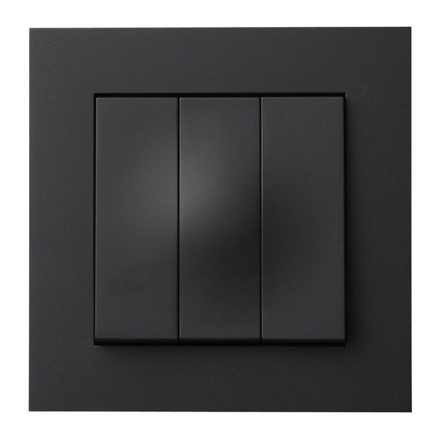 Kytkin ELKO Plus 3x1/16A/250V/IP20 UPJ musta