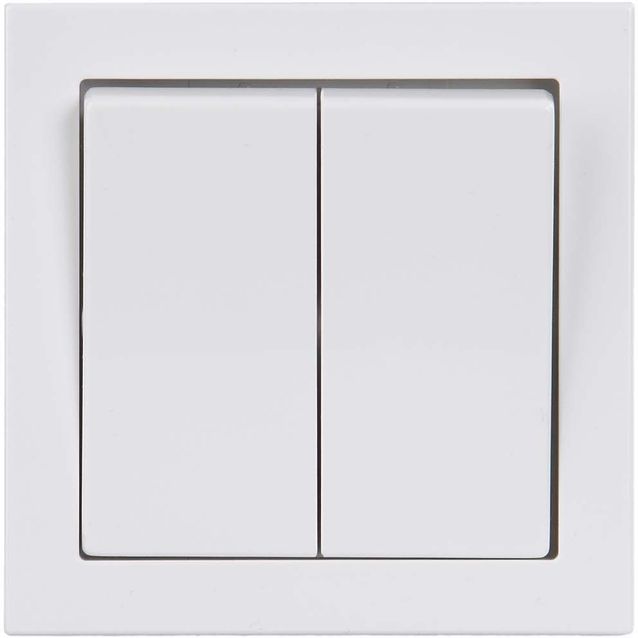 Kytkin Impressivo 5/16A/250V/IP44 UPJ 0X valkoinen