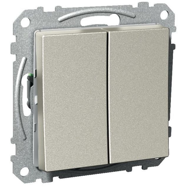 Kytkin 5/16A/IP21 2X UKJ metalli Exxact