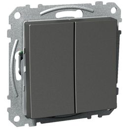 Kytkin 6+6 0X UKJ antrasiitti Exxact