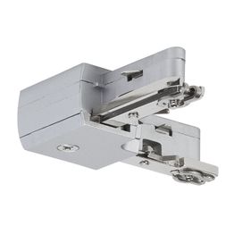 Liitin suorakulma URail L-Connector 29x29 mm mattakromi