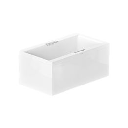 L-paneeli kylpyammeeseen Nordhem Höllviken Nordurit 1250x725 mm valkoinen