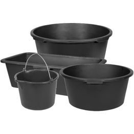 Laastipalju Lektar pyöreä 12 l sangalla