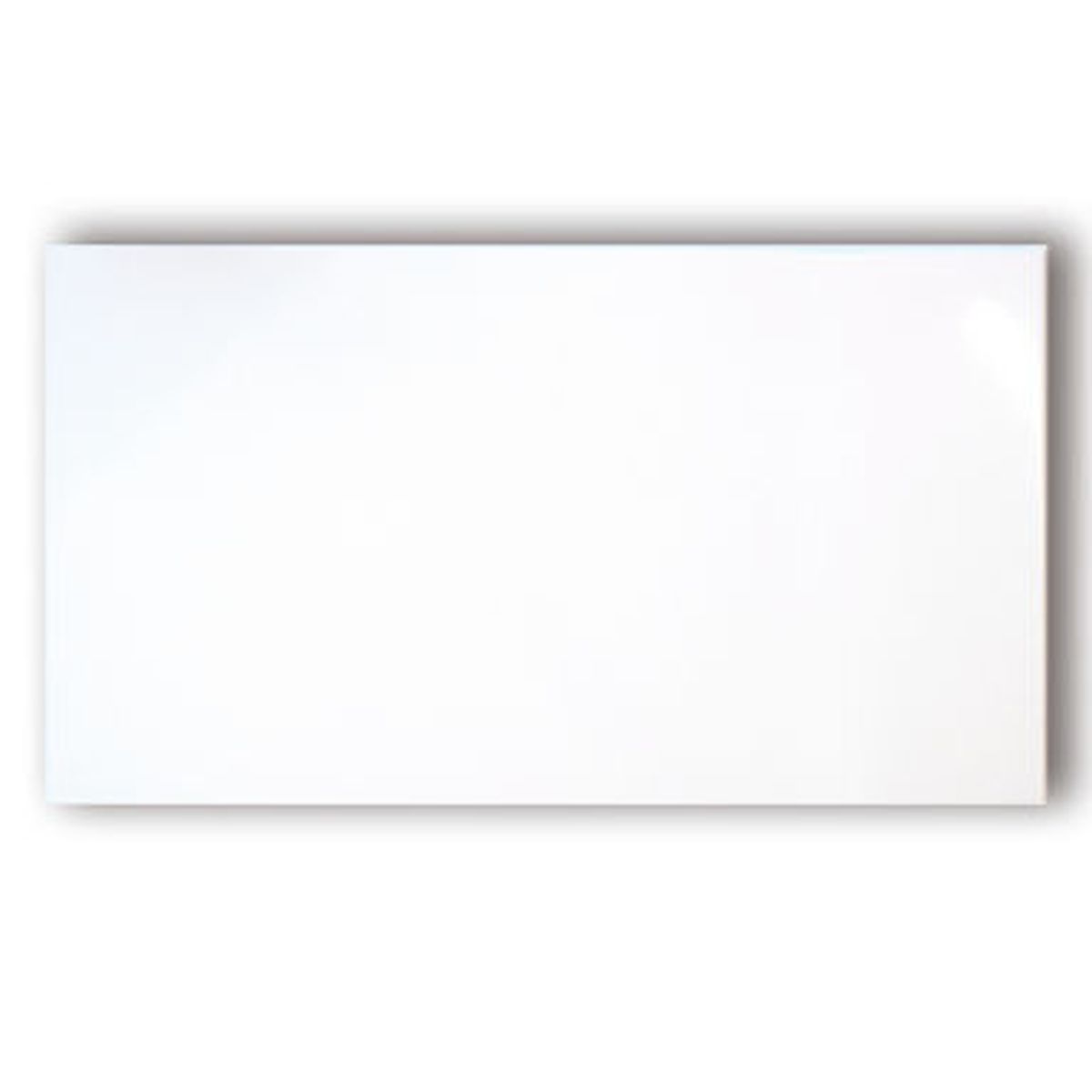 Laatikon etulevy Ideal Keittiöt Lumi 396x278mm kiiltävä valkoinen