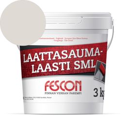 Laattasaumalaasti Fescon SML marmorinvalkoinen 3 kg