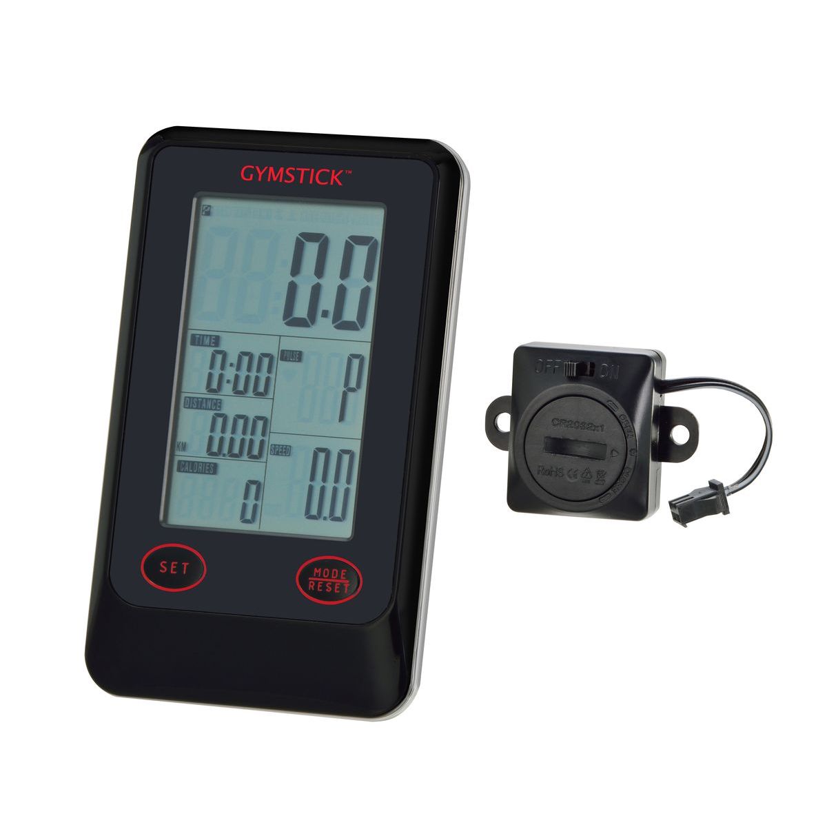 Lähetin tietokone + langaton vastaanotin Gymstick Pro FTR Indoor Racer spinningpyörään