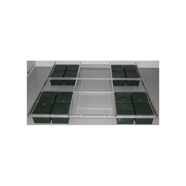 Laiturin runko Kikka, neliö