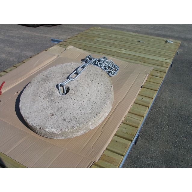 Laiturin betonikiekko Luoman Rentukka 40 kg