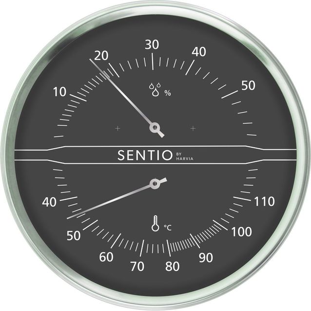 Lämpö- ja kosteusmittari Harvia A-210-THS