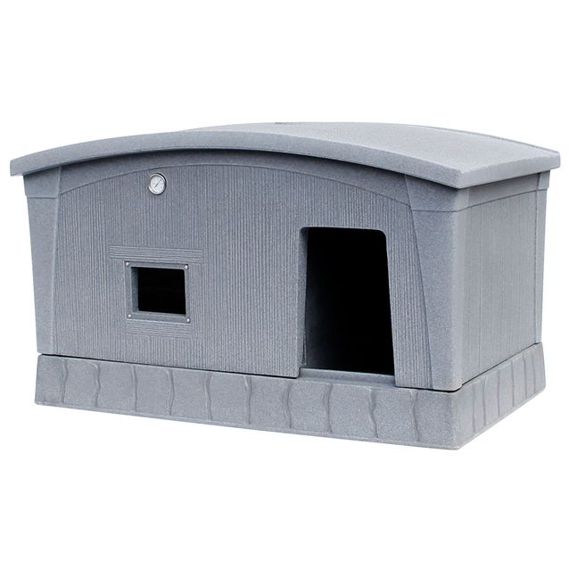 Lämpöeristetty koirankoppi Jämpti harmaa