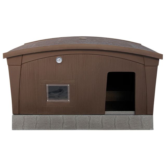 Lämpöeristetty koirankoppi Jämpti ruskea