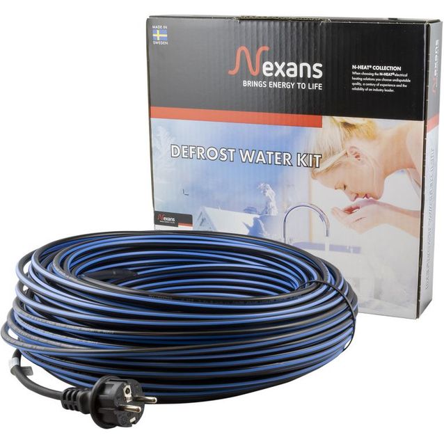 Lämpökaapelipaketti Nexans Axjo Kabel Defrost Water Kit