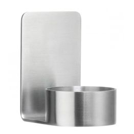 Lämpökynttilänpidike Smedbo BB tarrakiinnitteinen harjattu