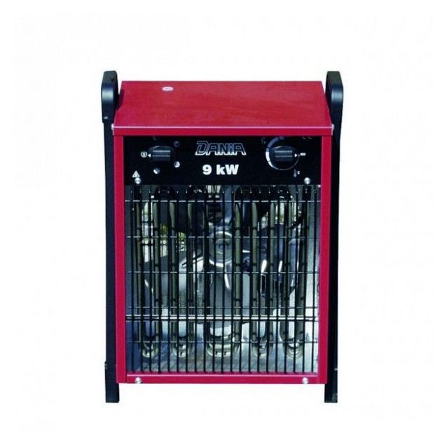 Lämpöpuhallin Dania 3221, 9kW, IP44, 330x590mm