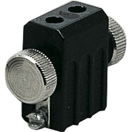 Lamppukannatin GX5.3 12V 50W 978.45 musta vaijerijärjestelmään