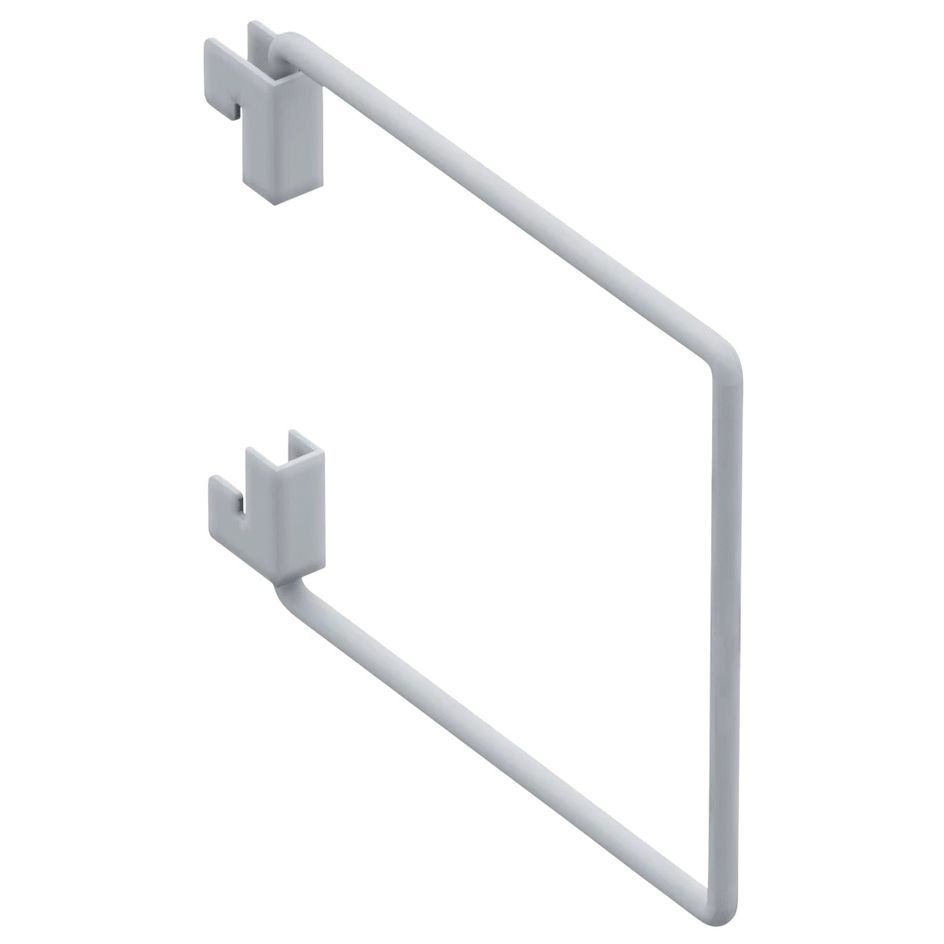 Kirjatuki lanka 250 x 135 mm harmaa