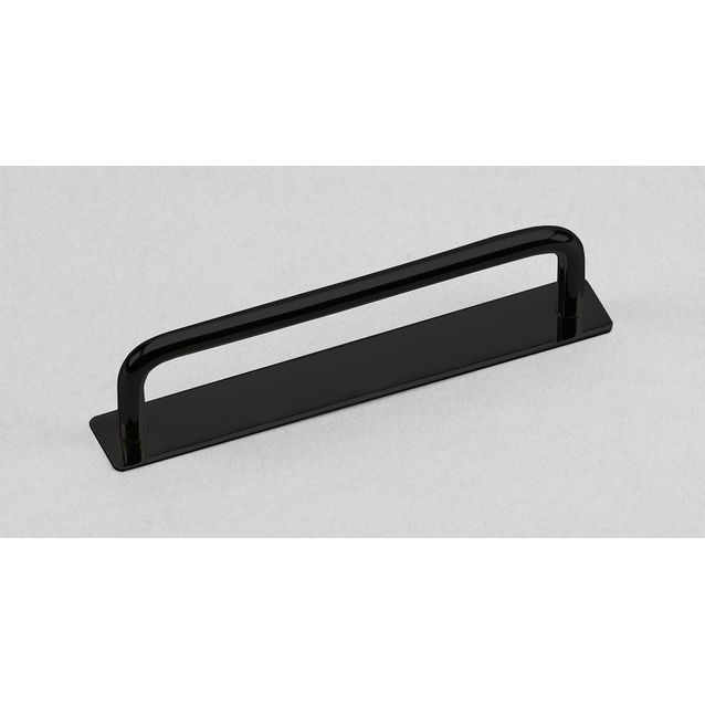 Lankavedin aluslevyllä Beslag Design Royal 147x21x32 mm mattamusta