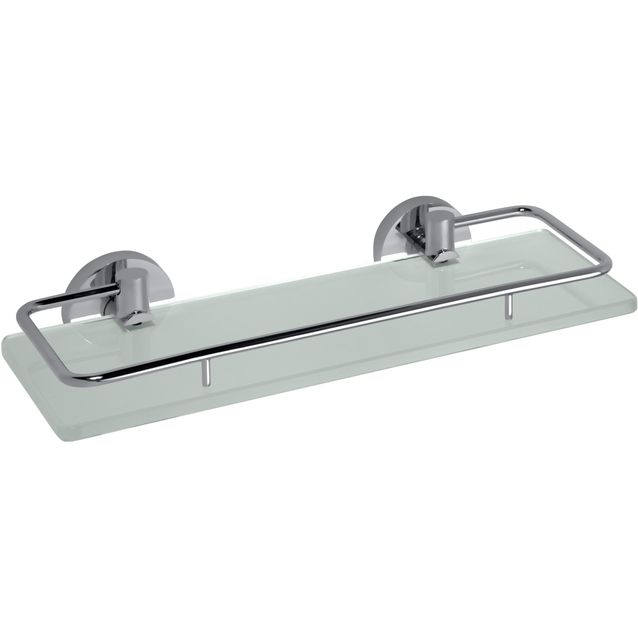 Lasihylly kaiteella Bemeta omega, lasi/kromi