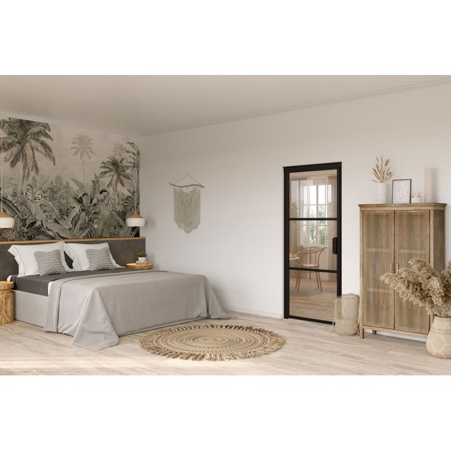 Lasiovi Hietakari Bläk 796 Tokyo kirkas/musta