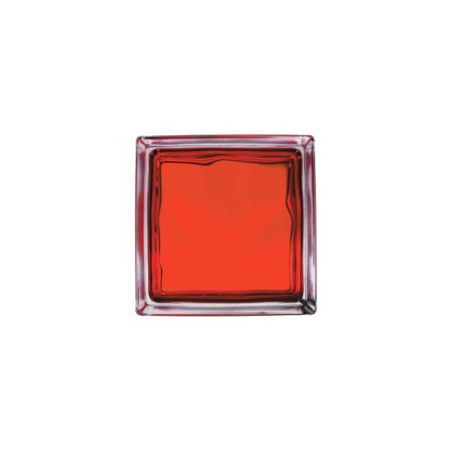 Lasitiili Vitrablok Iris 1908/W OR oranssi pilvi